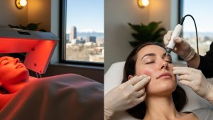 Red Light Therapy vs. Microneedling: A Comparison for Skin Rejuvenation in Denver